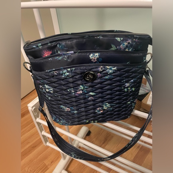 lug Bags Lug Adagio Shoulder Bag In Bouquet Navy Poshmark